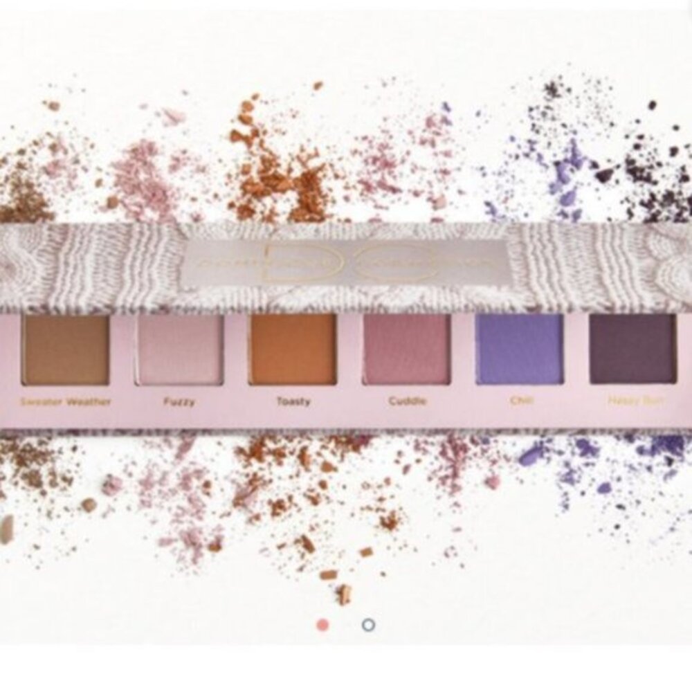 DOMINIQUE COSMETICS Sweater Weather Eyeshadow Palette- NIB